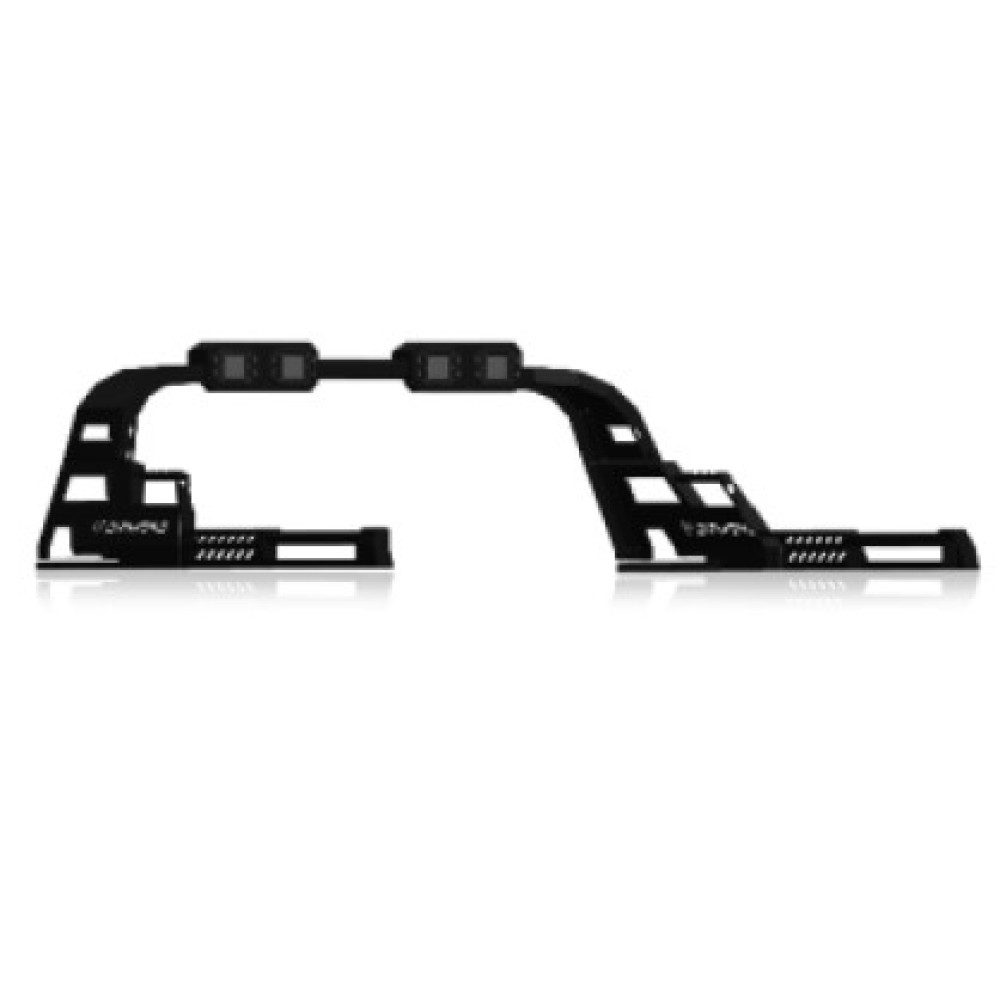 4 LEDLİ SİYAH BOYALI ROLLBAR DIAMOND