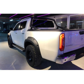 MERCEDES X-CLASS ÇIKINTILI CİVATASIZ ÇAMURLUK KAPLAMA ÇİFT DEPO