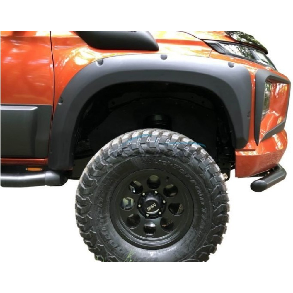 MITSUBISHI L200 2019 VE ÜZERİ ÇIKINTILI CİVATASIZ ÇAMURLUK KAPLAMA