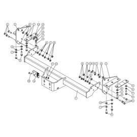 NISSAN NAVARA PICK-UP KAMYONET ÇEKİ DEMİRİ D40/D23