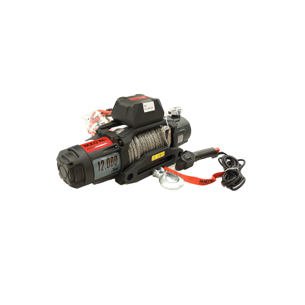 MXO DKL SERİSİ ÇİFT VİTESLİ SENTETİK HALATLI  12000 LB 12V VİNÇ