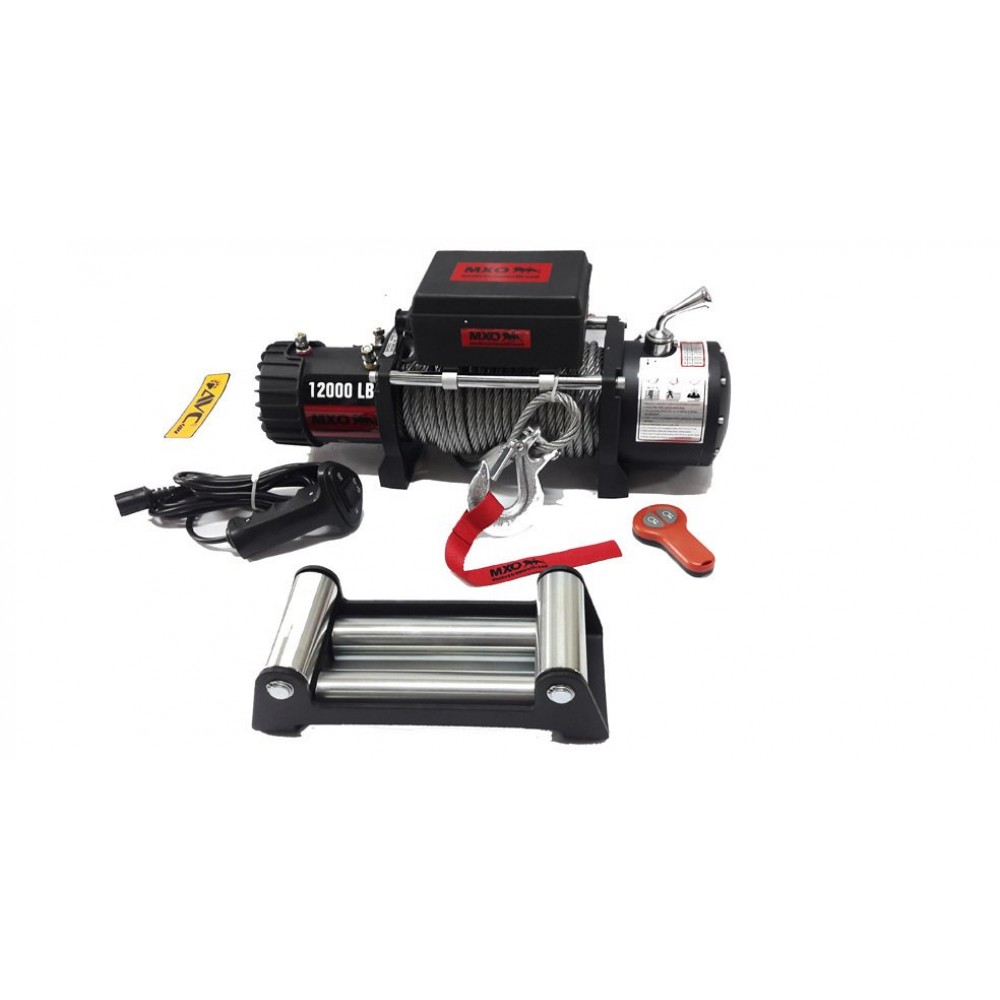 MXO 12000 LB ÇELİK HALATLI UZAKTAN KUMANDALI 12V VİNÇ